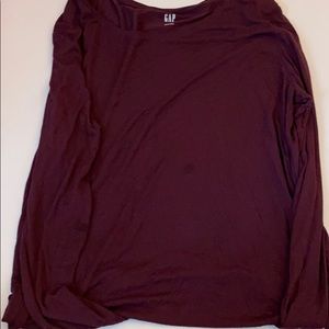 Dark burgundy tee shirt !